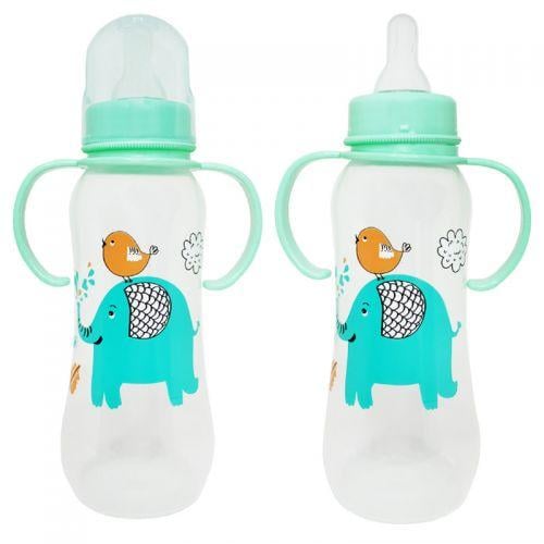 Бутылочка для кормления Lindo 250 мл Мятный (№0207)