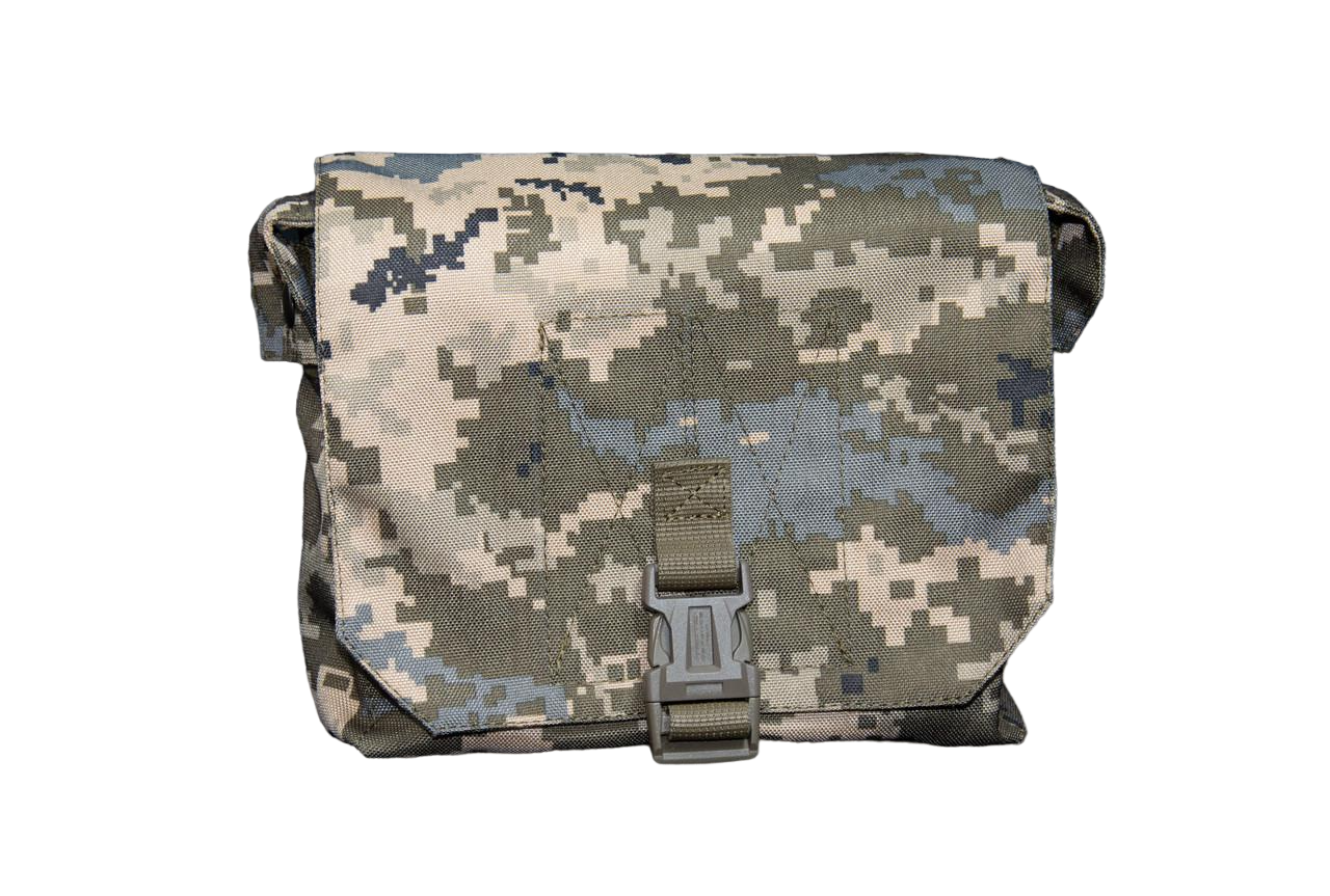 Підсумок КІРАСА 2001 закритий під короб з набоями Minimi/M249/M60 на 200 набоїв кордура Піксель