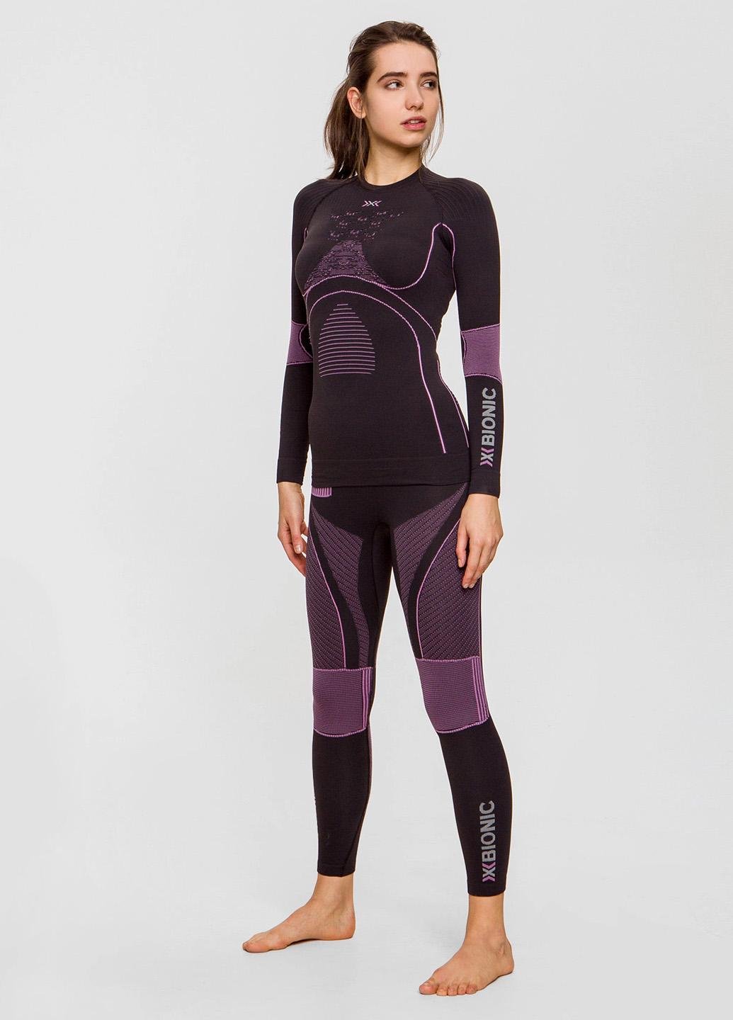 Комплект термобелья женский X-Bionic Energy Accumulator 4.0 Set EA-WT06W19W+EA-WP05W19W-G024 S Charcoal/Magnolia - фото 9