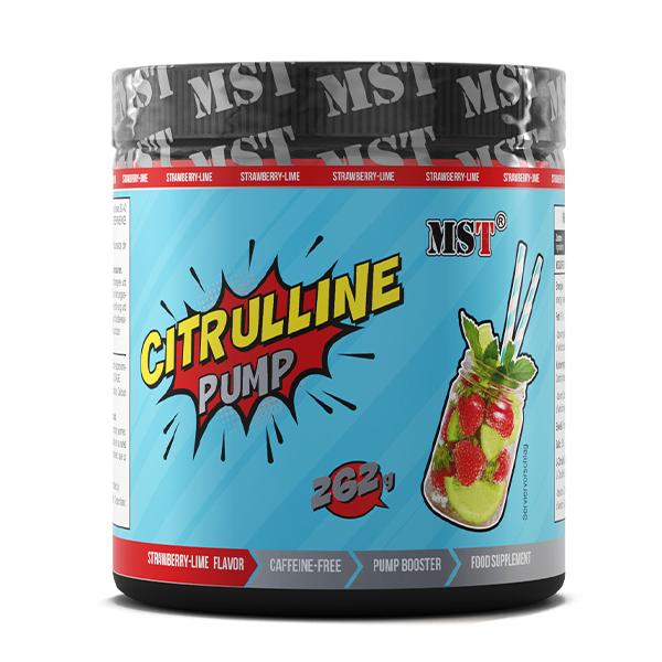 Цитрулін для спорту MST Nutrition Citrulline Pump 262 г 37 порцій Strawberry Lime (000025107)