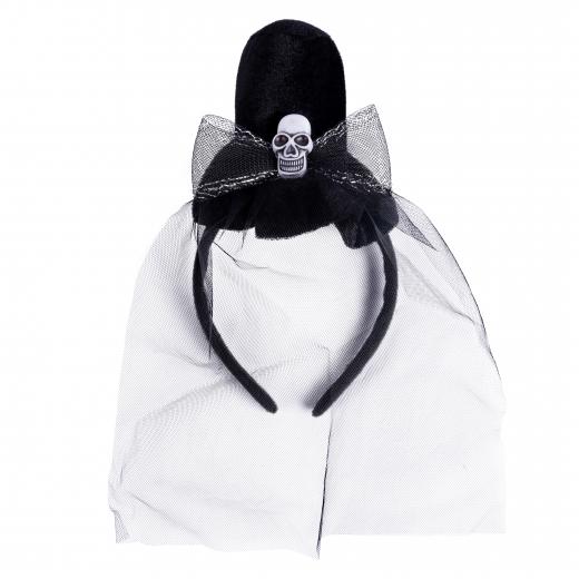 Обруч YES! Fun Halloween Шляпка с вуалью