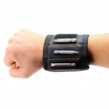 Магнитный браслет для мелких нкреплений Magnetic Wristband Черный - фото 2