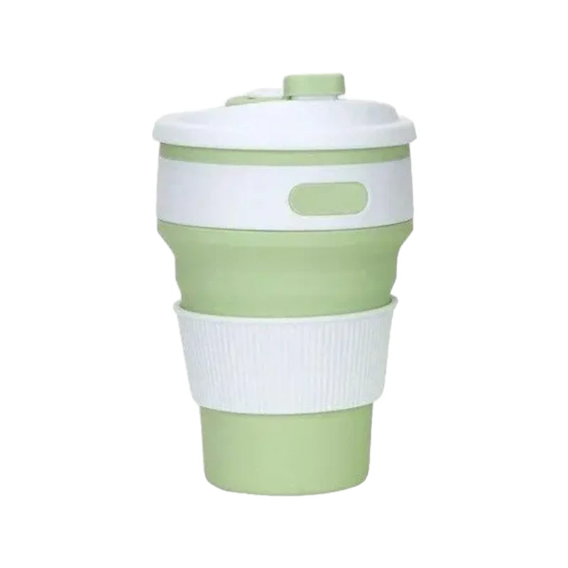 Чашка силиконовая SILICON MAGIC CUP с герметичной крышкой и поилкой Зеленый (7194) - фото 1 Чашка силиконовая SILICON MAGIC CUP с герметичной крышкой и поилкой Зеленый (7194) - фото 1