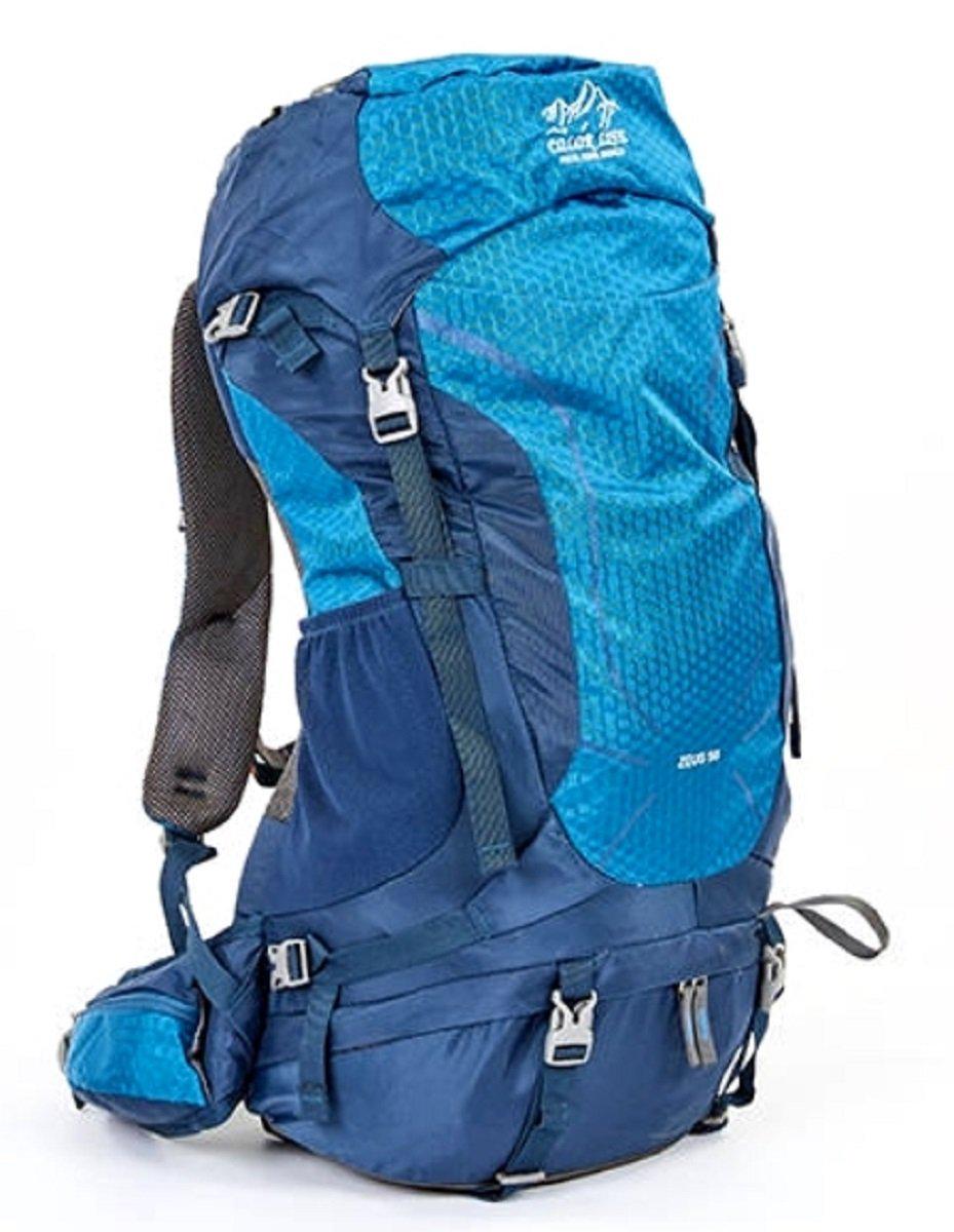 Рюкзак туристический каркасный COLOR LIFE 5308 50л нижний вход Синий (TY-5308-BL)