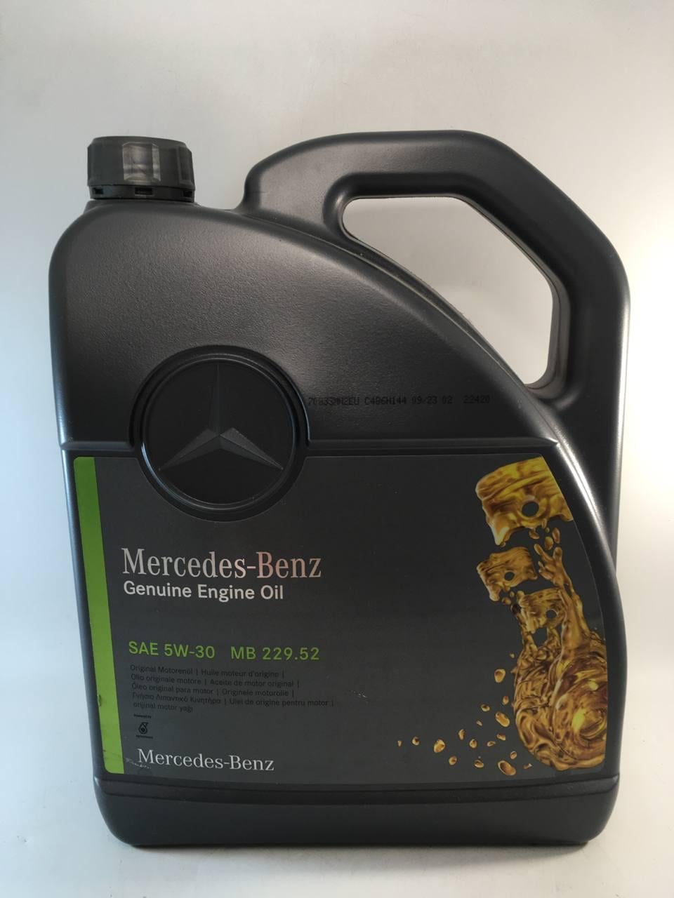 Моторна олива Mercedes-Benz 229.52 C3 5W-30 5 л (A000989700613)