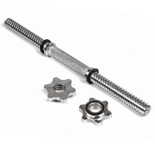 Гриф гантельный хромированный EasyFit 45 см Ø 25 мм - фото 2 Гриф гантельный хромированный EasyFit 45 см Ø 25 мм - фото 2