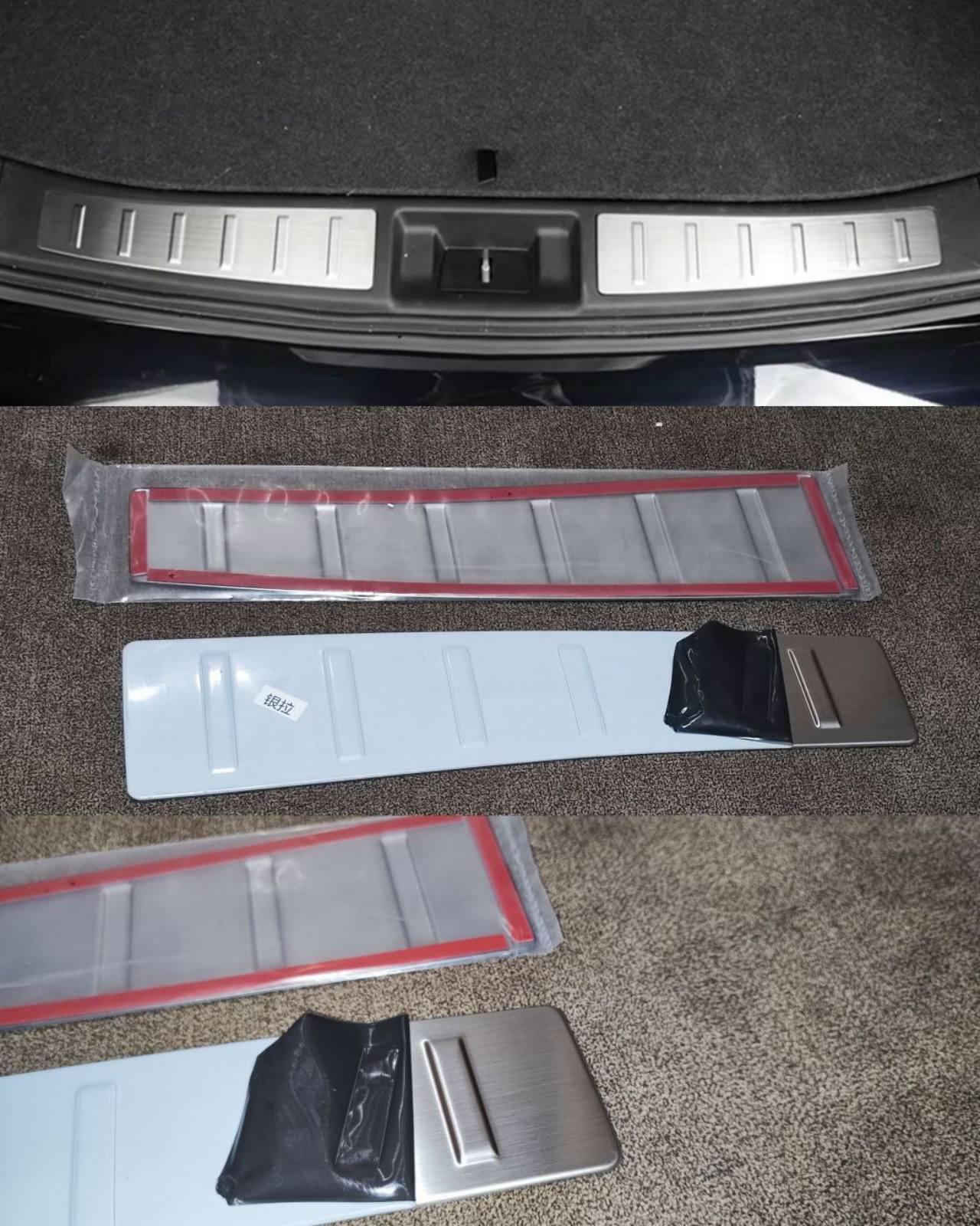 Накладка на внутрішній поріг багажника Mitsubishi Outlander 4 2022-2025 2 шт. (27455820) - фото 4