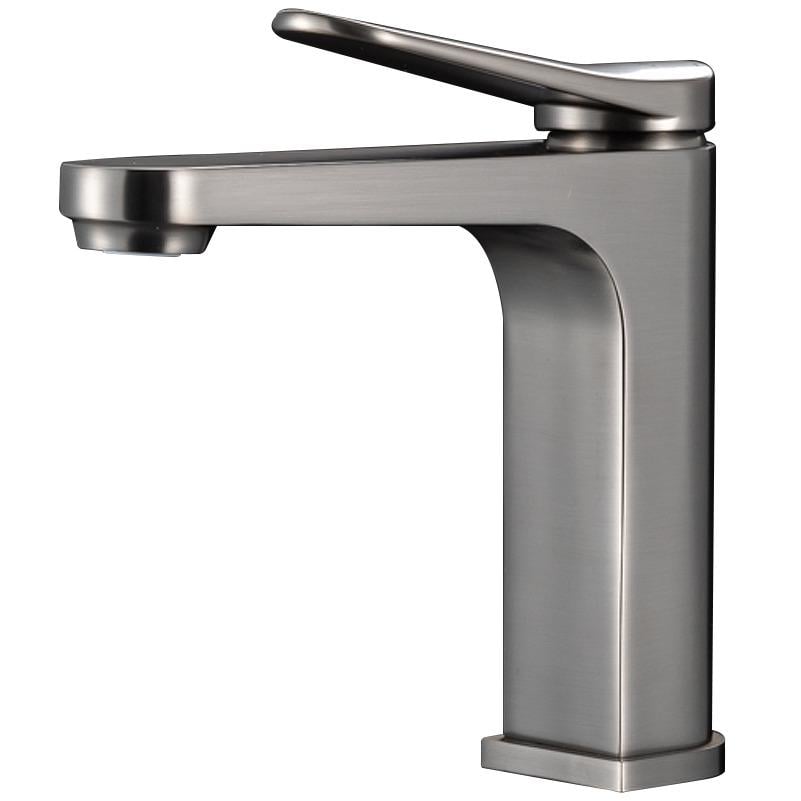 Смеситель для умывальника Gappo G1010-9 однорычажный Графитовый (250549)