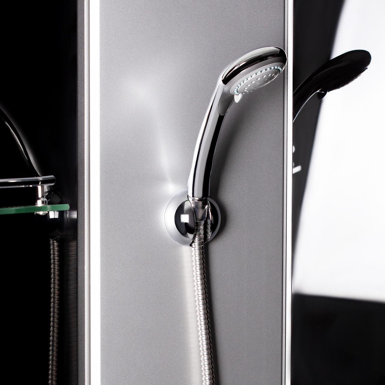 Душовий бокс Lidz Tani SB90x90.SAT.HIGH.GR скло тоноване 4 мм (2657688442) - фото 4