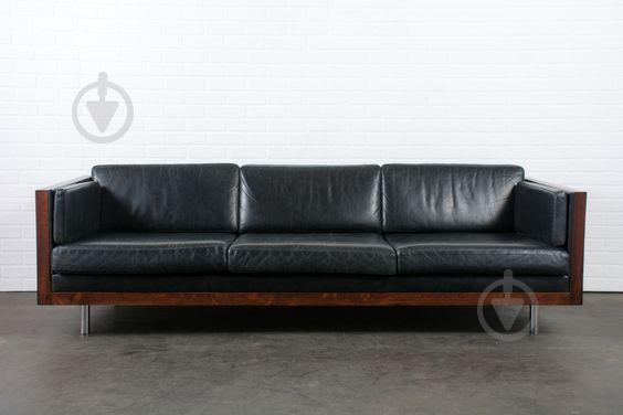 Диван JecksonLoft Том Черный 130 см 032 Диван JecksonLoft Том Черный 130 см 032