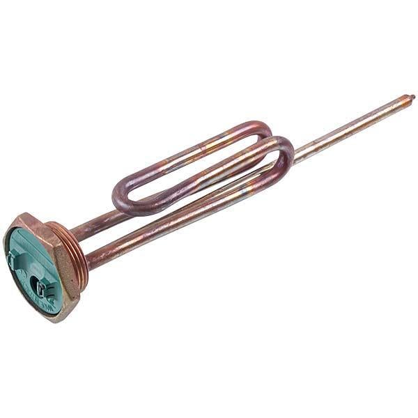 Тэн для бойлера 1500W Thermowatt медный 265 мм /гайка 54 мм под анод M5 (00000003068)
