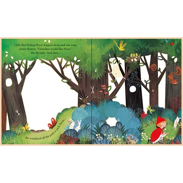 Книга Usborne "Peep Inside a Fairy Tale Little Red Riding Hood" Anna Milbourne (ISBN:9781409599128) - фото 2