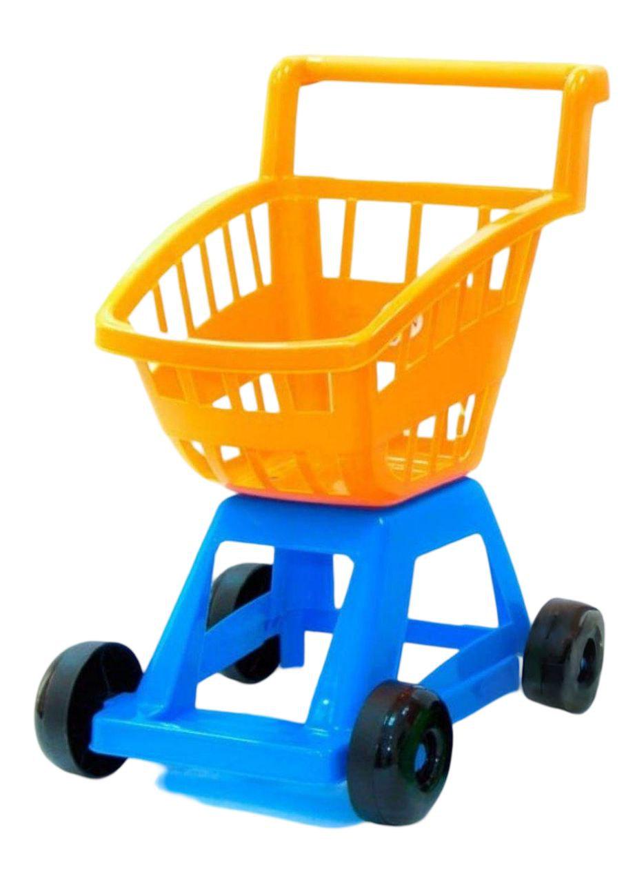 Дитячий візок для супермаркету Помаранчевий (27200) - фото 1 Дитячий візок для супермаркету Помаранчевий (27200) - фото 1