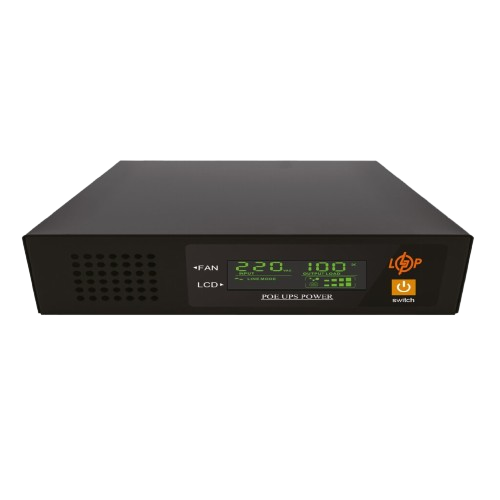 Источник бесперебойного питания для роутеров и коммутаторов LogicPower LP-460Pro POE-60W-5/9/12/19V 17600m 60W Черный (d4d79a08)