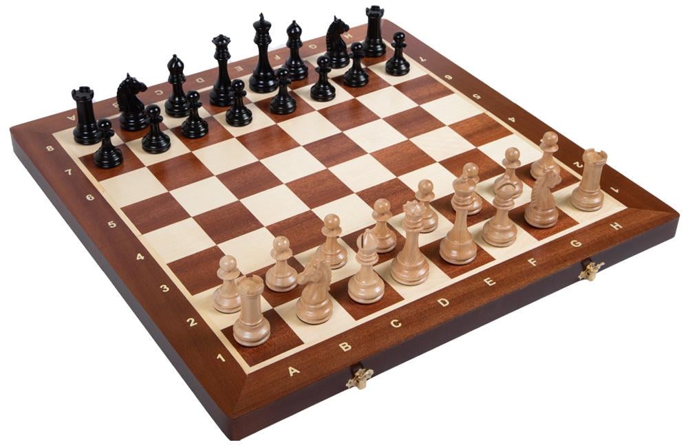 Набор шахмат Александр №6 53х53 см Черный