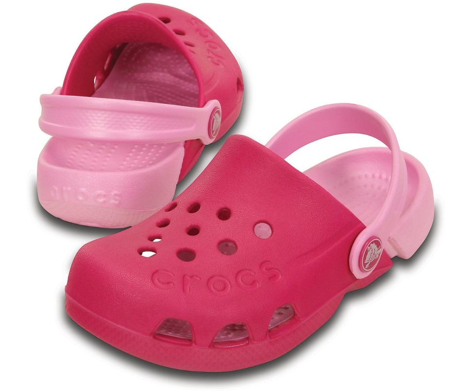 Сабо дитячі Crocs Electro Clog р. 33/34 Candy Pink/Carn (18978)