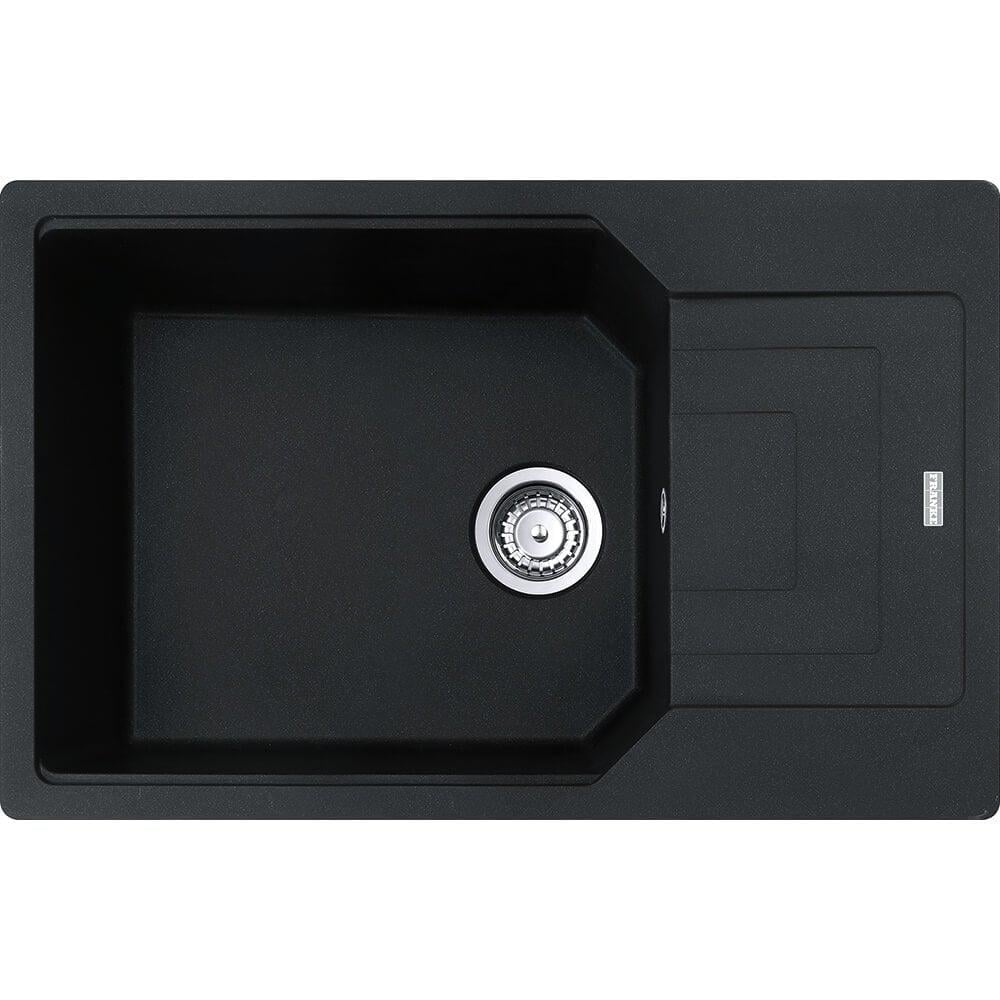 Мойка кухонная Franke 114.0701.799 гранитная прямоугольная 780x500 мм Черный (216256)