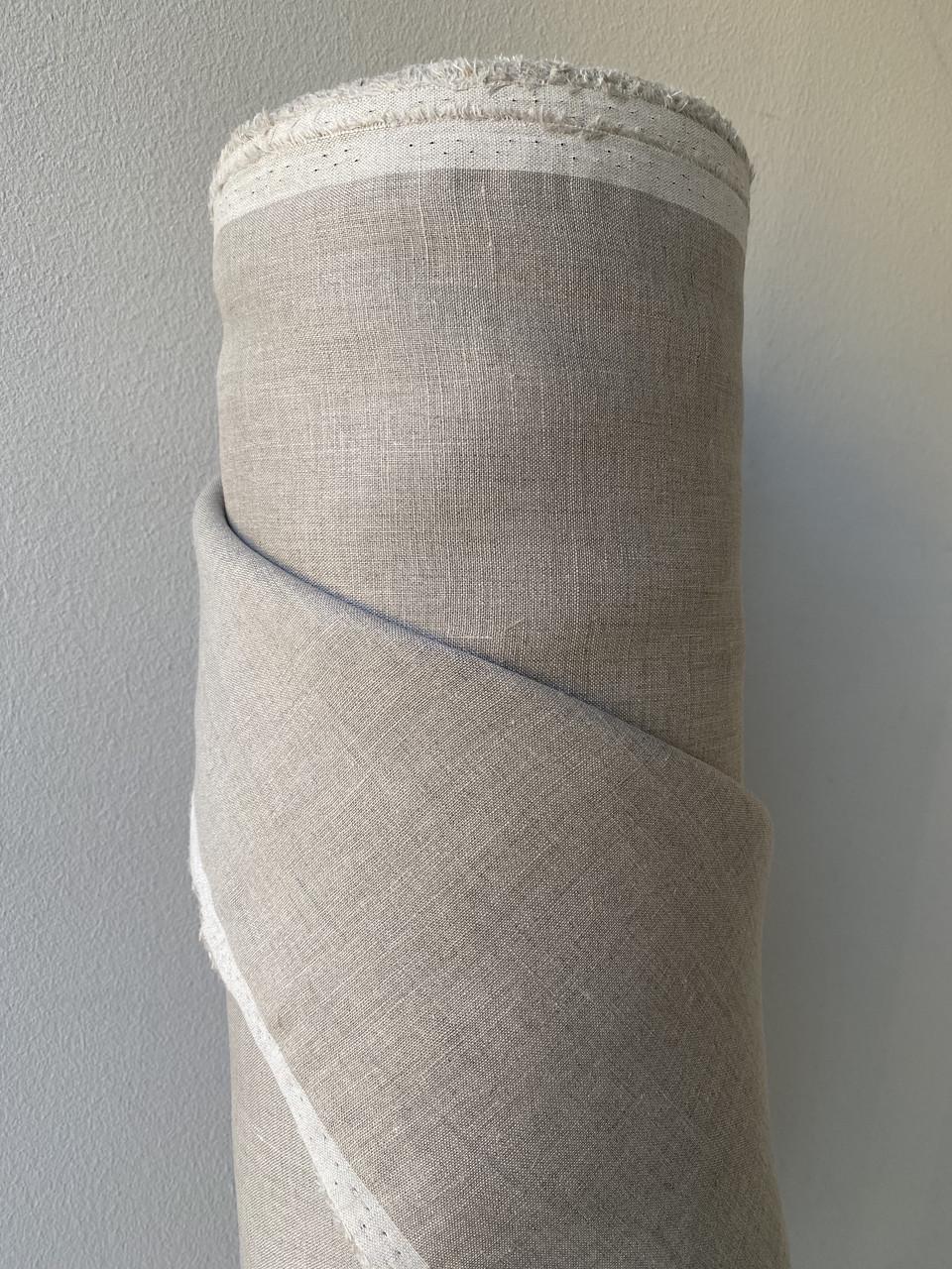 Ткань неокрашенная LINEN PLUS льняная натуральная 150 см 330 Серый Ткань неокрашенная LINEN PLUS льняная натуральная 150 см 330 Серый