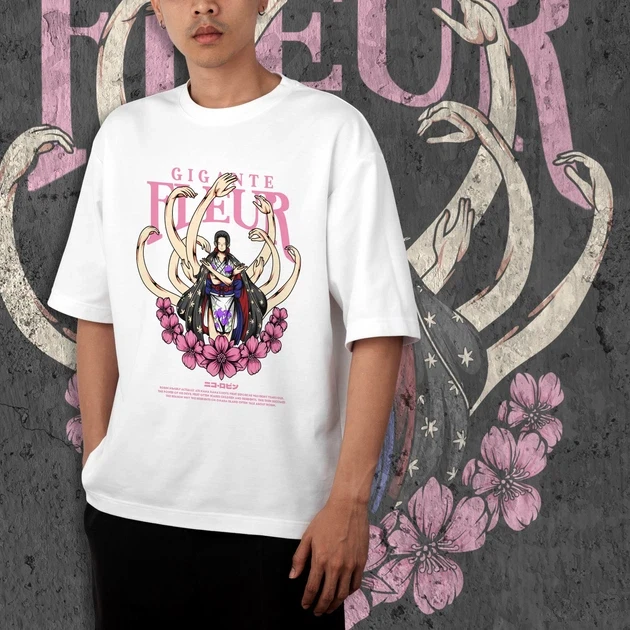 Футболка чоловіча з принтом Ван Піс Niko Robin р. 48 (Anime0258)