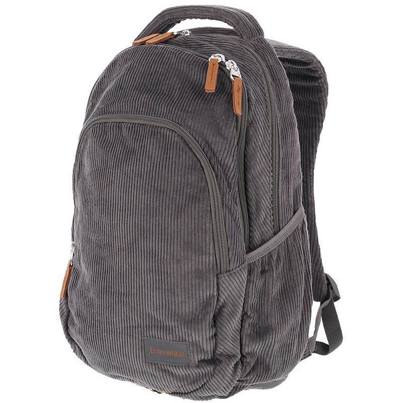 Городской рюкзак Travelite Cord для ноутбука 13" 13 л Anthracite (TL096408-04)