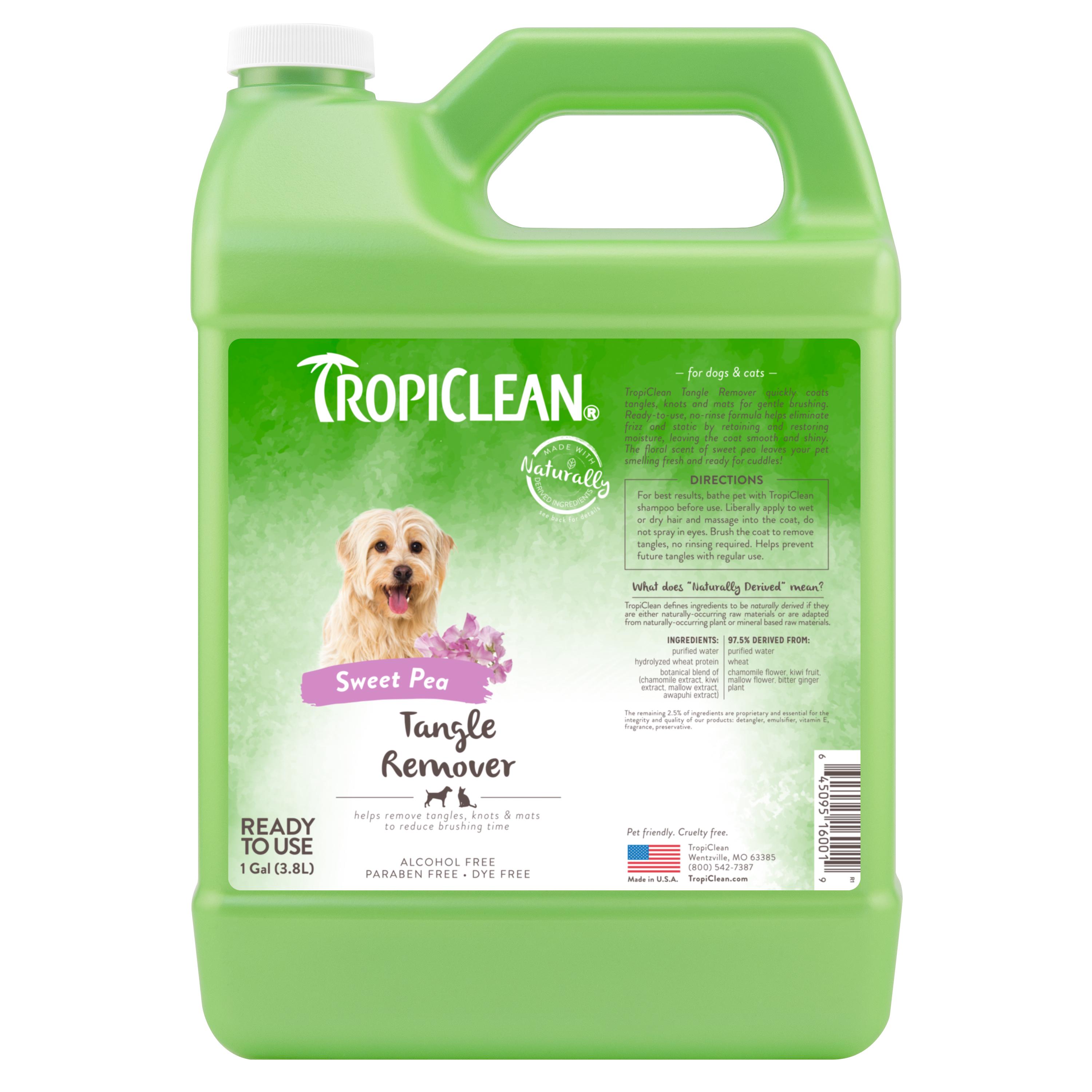 Средство для распутывания колтунов Tropiclean Tangle Remover 3,8 л (160019) Средство для распутывания колтунов Tropiclean Tangle Remover 3,8 л (160019)