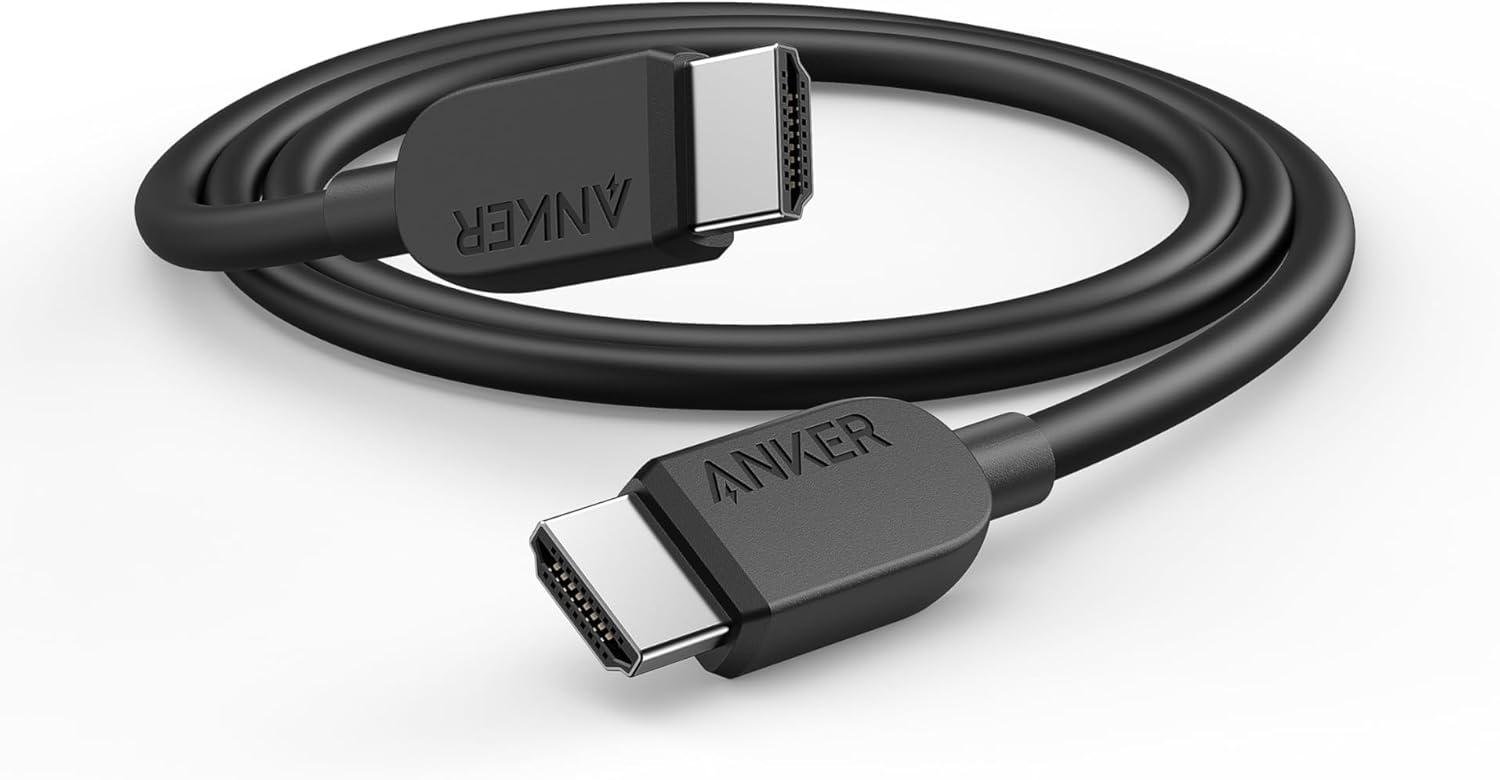 Кабель Anker HDMI 2.1 8K@60Hz Ultra HD 4K@120Hz 48 Gbps 3 м (A8744) Кабель Anker HDMI 2.1 8K@60Hz Ultra HD 4K@120Hz 48 Gbps 3 м (A8744)