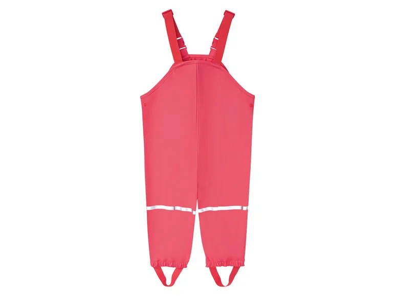 Полукомбинезон-грязепруф Lupilu для девочки 86-92 см Розовый