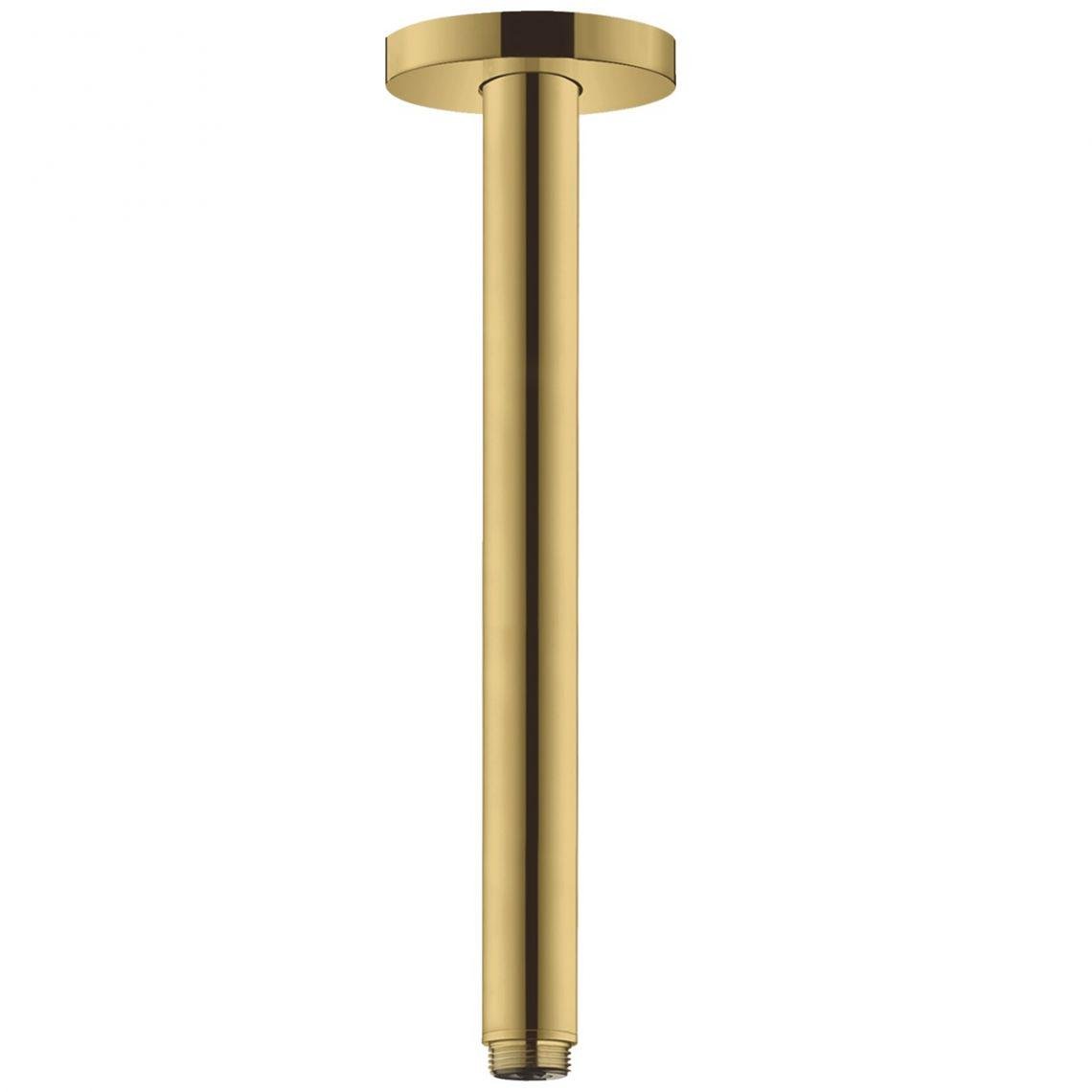 Тримач верхньої душі стель Hansgrohe S 300 мм Polished Gold Optic (27389990)