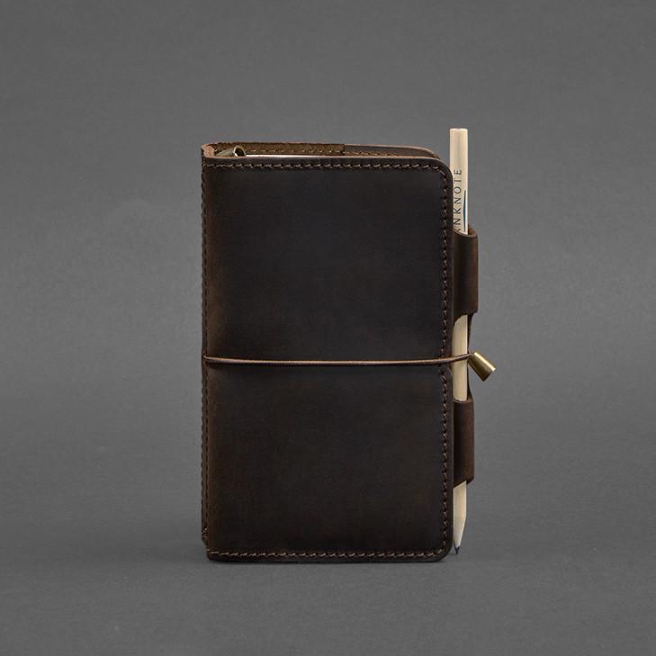 Блокнот шкіряний Софт-бук 3.0 Темно-коричневий (A-026387) - фото 6 Блокнот шкіряний Софт-бук 3.0 Темно-коричневий (A-026387) - фото 6