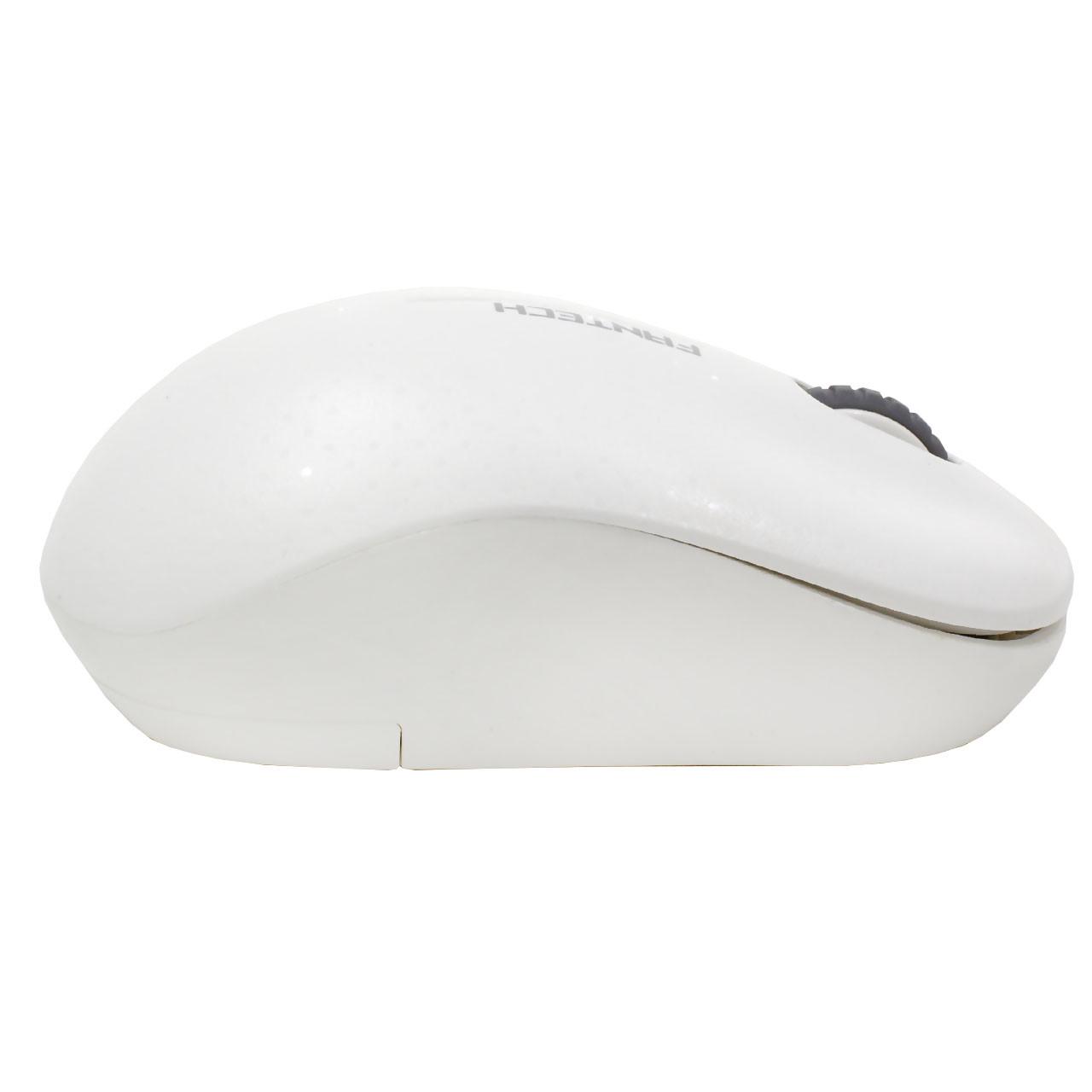 Миша FANTECH W188 White Wireless Дальність дії до 10 м Дозвіл 1200 DPI, 3 кнопки бездротова - фото 4