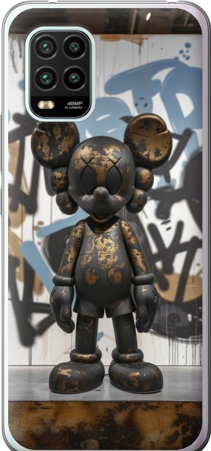 Чехол на Xiaomi Mi 10 Lite Bronze kaws v2 (6098t-1924-42517)