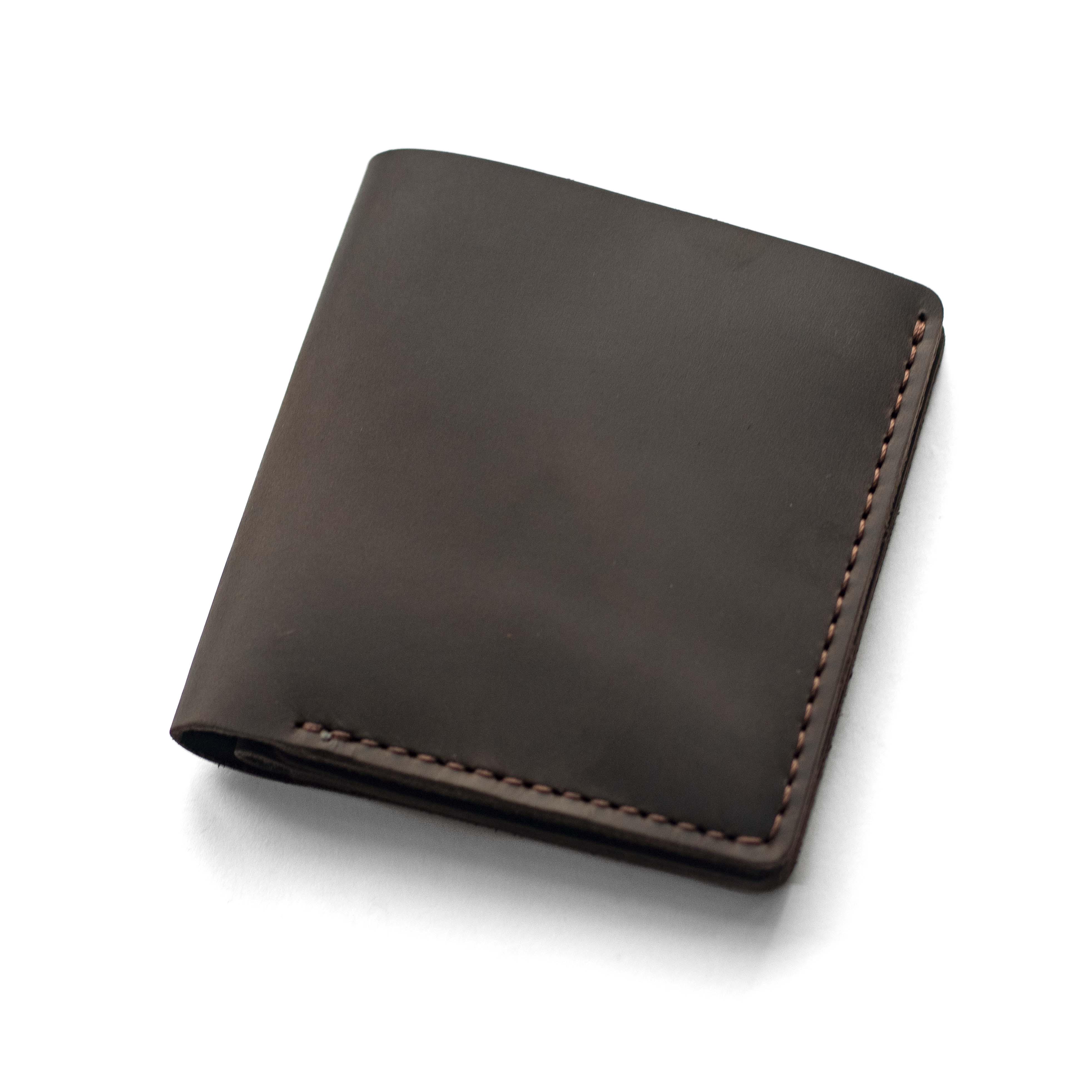 Кошелек с монетницей PLASTIK из натуральной телячьей кожи на кнопке Коричневый (15372546) Кошелек с монетницей PLASTIK из натуральной телячьей кожи на кнопке Коричневый (15372546)