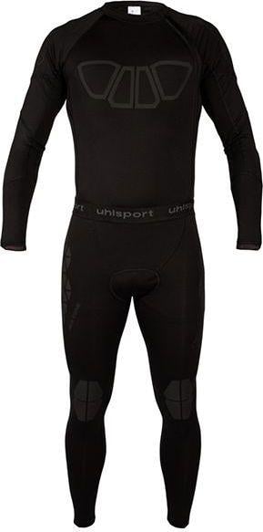 Термокомбинезон компрессионный для вратаря Uhlsport Bionikframe Longsuit Black Edition 1005650 02 L Черный