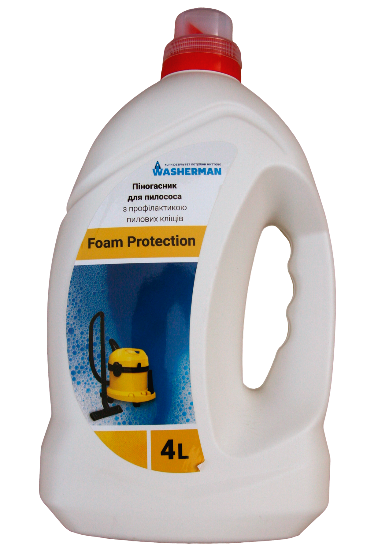 Піногасник для пилососа з профілактикою пилових кліщів Multichem Foam Protection 4 л (163333)