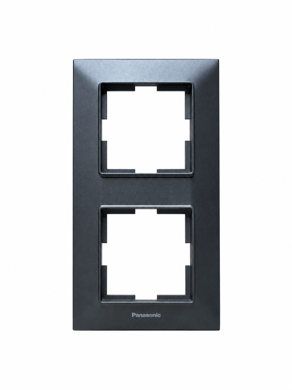 Рамка 2-я вертикальная дымчатая Panasonic Arkedia Slim