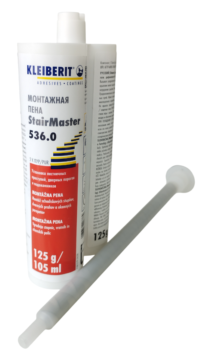 Клей для монтажа лестниц Kleiberit 536.0 StairMaster 0,25 кг (1459422598)