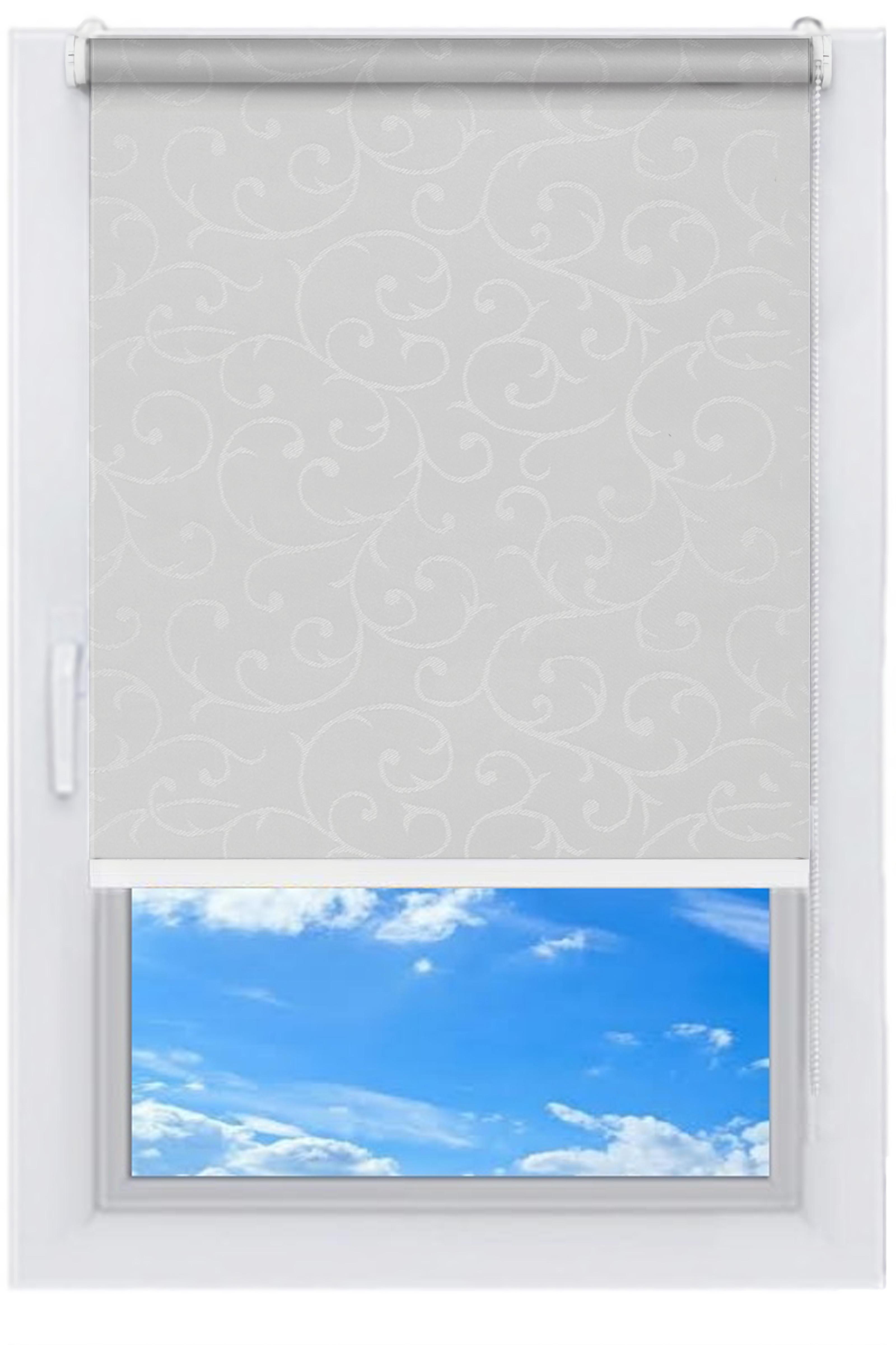 Рулонна штора NewTex Акант 130х165 см Білий (2018) - фото 2 Рулонна штора NewTex Акант 130х165 см Білий (2018) - фото 2