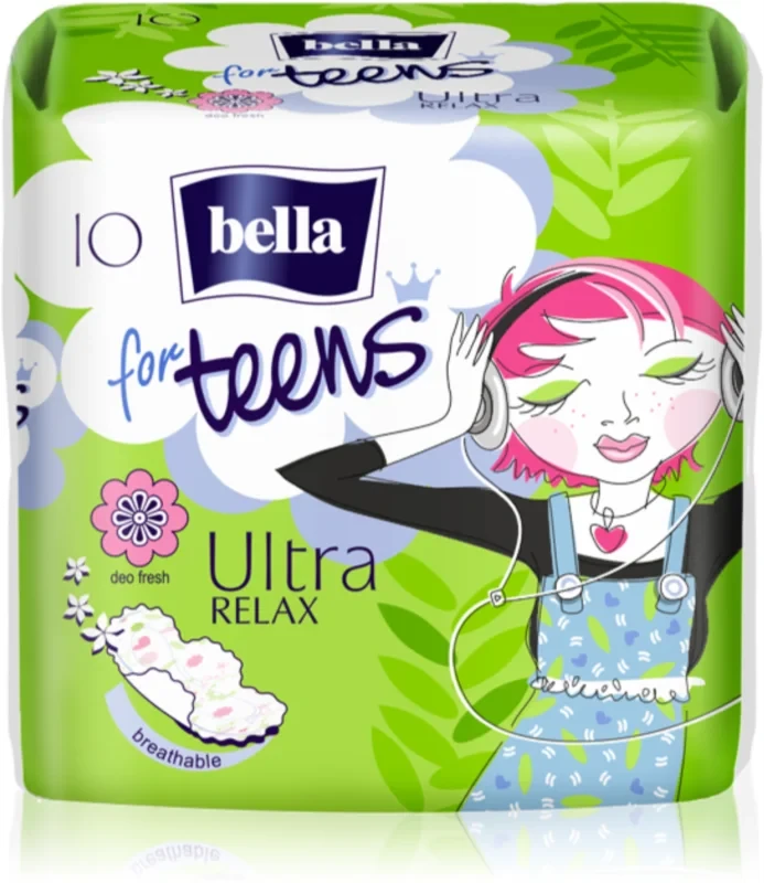 Гигиенические прокладки Bella FOR TEENS ULTRA RELAX 10 шт.