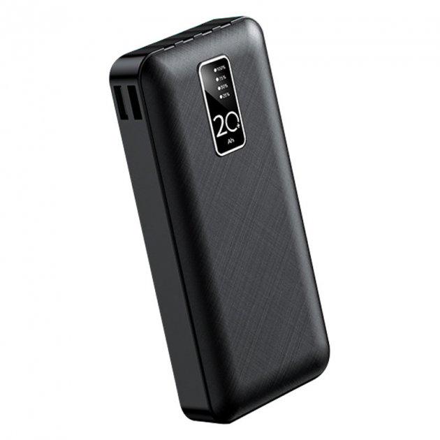 Портативное зарядное устройство HEPU HP966 20000 mAh Black (0658)
