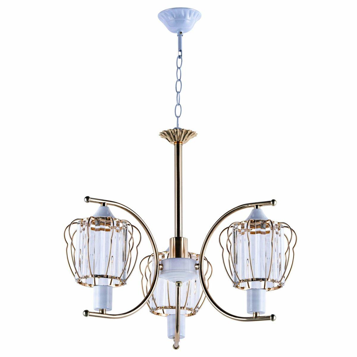 Люстра потолочная Ю 8874А/3 на 3 плафона (32129) Люстра потолочная Ю 8874А/3 на 3 плафона (32129)