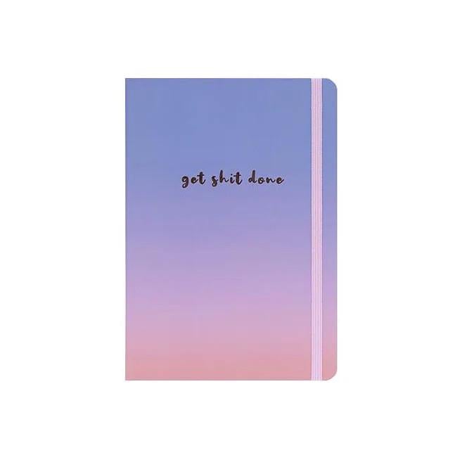 Блокнот детский Malevaro "Get Shit Done 3" на резинке 80 листов клетка 105x75 мм