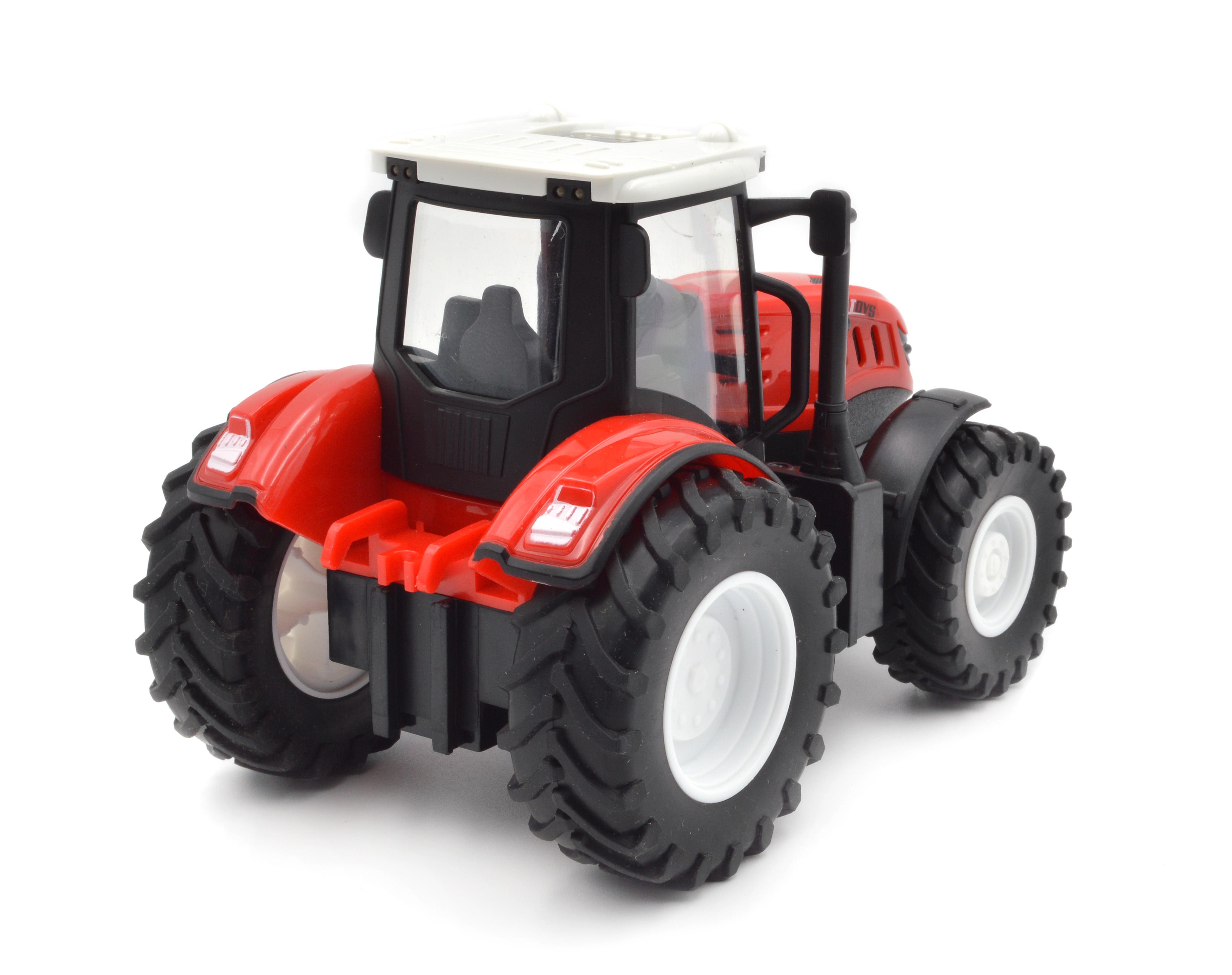 Модель трактора 99-54AR свет/звук/инерция Красный (28323716) - фото 4 Модель трактора 99-54AR свет/звук/инерция Красный (28323716) - фото 4
