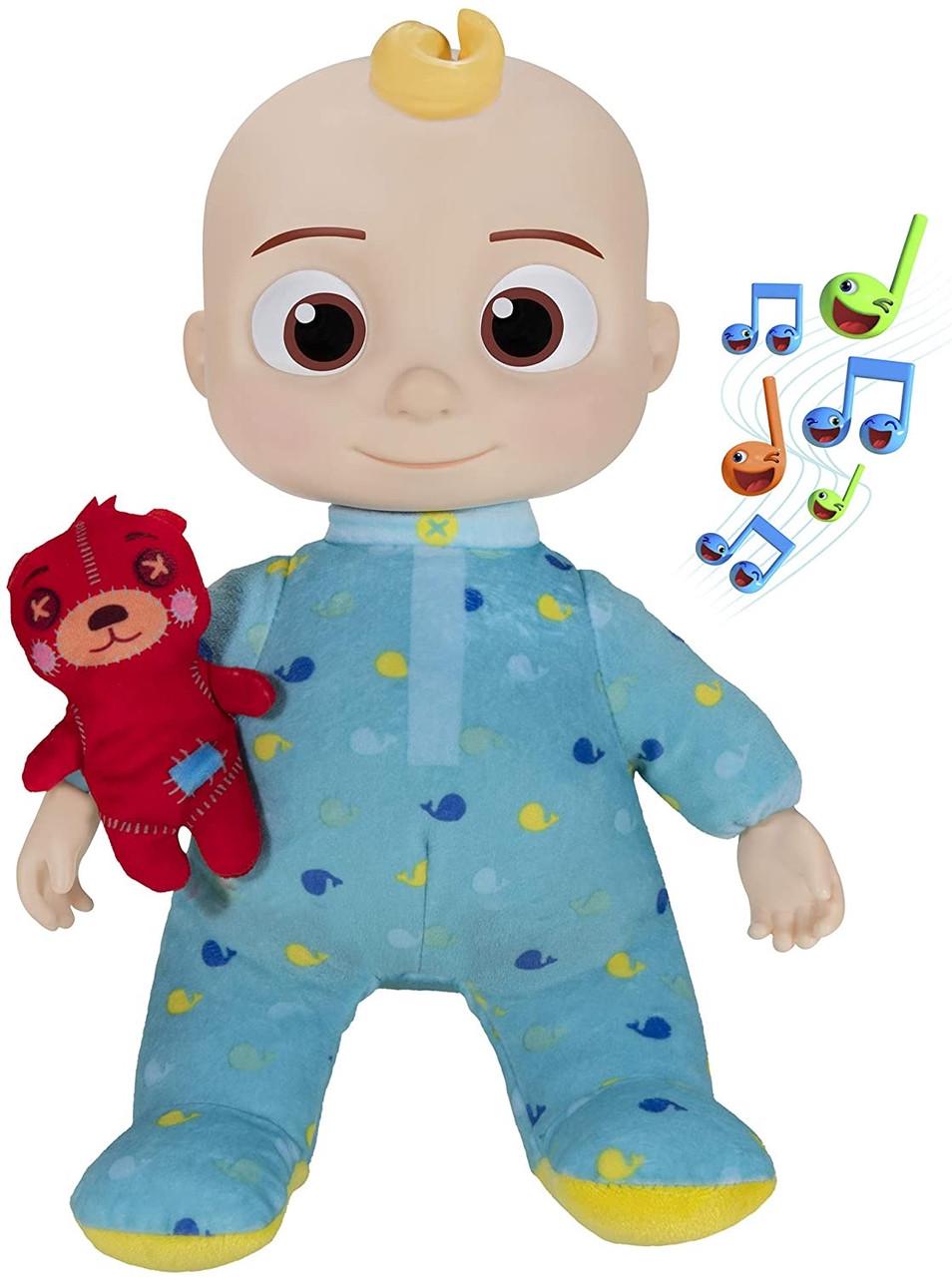 М'яка іграшка CoComelon Roto Plush Bedtime JJ Doll зі звуком (iz15673)