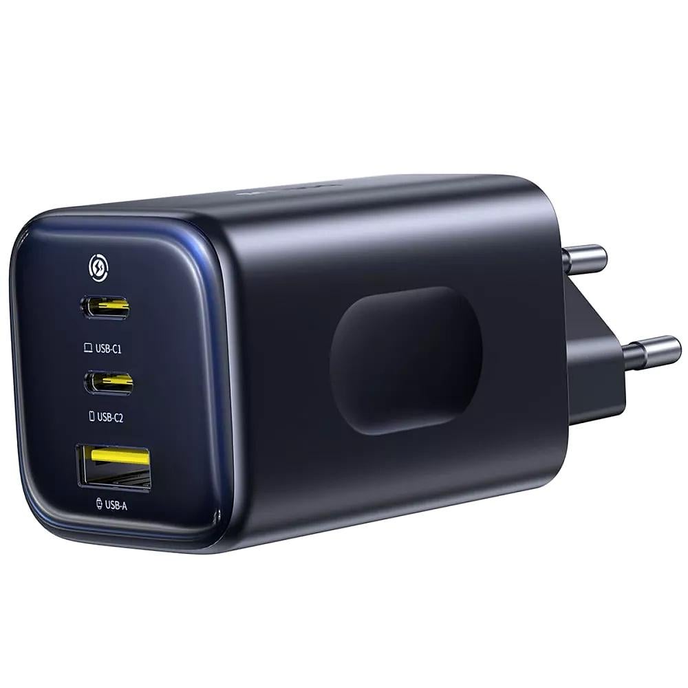 Зарядное устройство BASEUS PicoGo AE11 100W с быстрой зарядкой GaN 2хType-C+USB Черный (701520001) Зарядное устройство BASEUS PicoGo AE11 100W с быстрой зарядкой GaN 2хType-C+USB Черный (701520001)