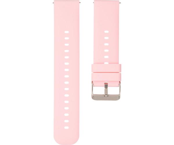 Ремешок для смарт-часов универсальный Flat head style 22 мм Pink
