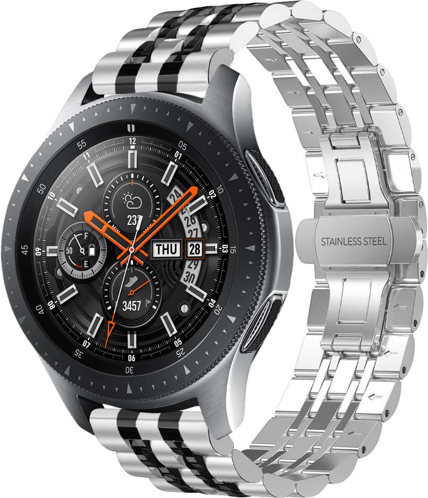 Браслет металлический Spinye Line для Galaxy Watch 42 мм Silver Black (29020-69) Браслет металлический Spinye Line для Galaxy Watch 42 мм Silver Black (29020-69)