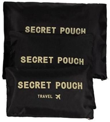 Набор органайзеров для путешествий Stenson R82637-BK 6 шт. 40x30 см Черный (596772) - фото 2