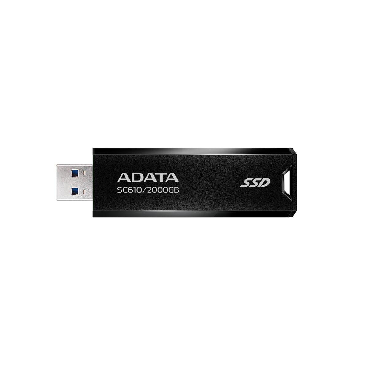Флеш-пам'ять USB ADATA SC610 2 Тб USB Black (25172943)
