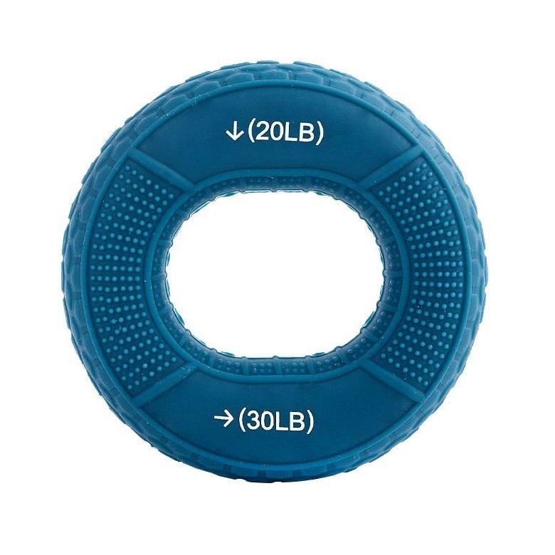 Еспандер для рук гумовий 2в1 з вибором навантаження 9 або 13 кг Темно-Зелений (U9130)