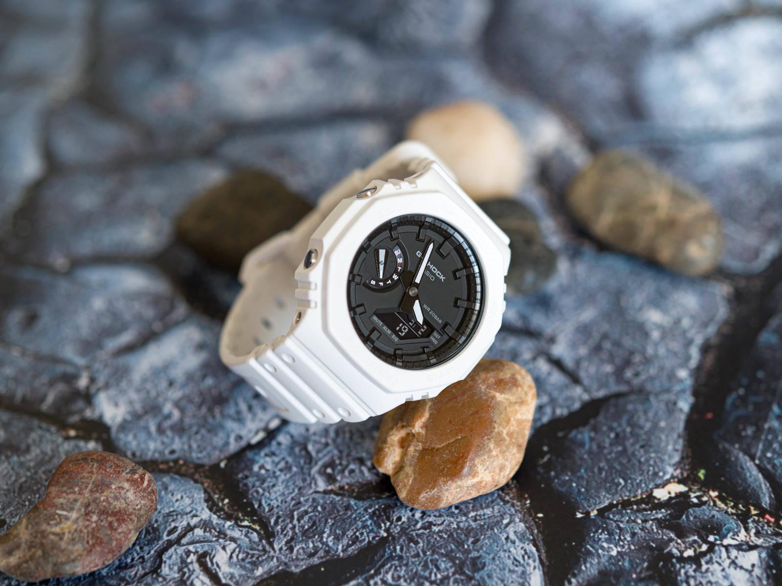 Часы Casio G-SHOCK GA-2100-7A (4862) - фото 2 Часы Casio G-SHOCK GA-2100-7A (4862) - фото 2